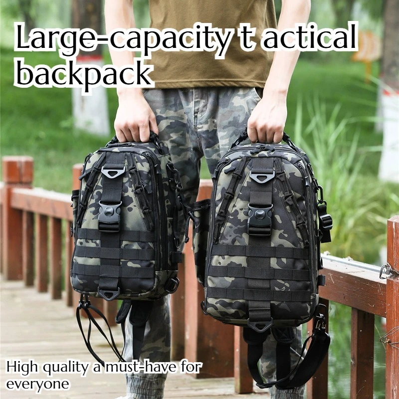 

High Quality Large-capacity T actical Backpack Multi-functional Outdoor Camping Mountain Climbing and Cycling Multi-purpose Bag