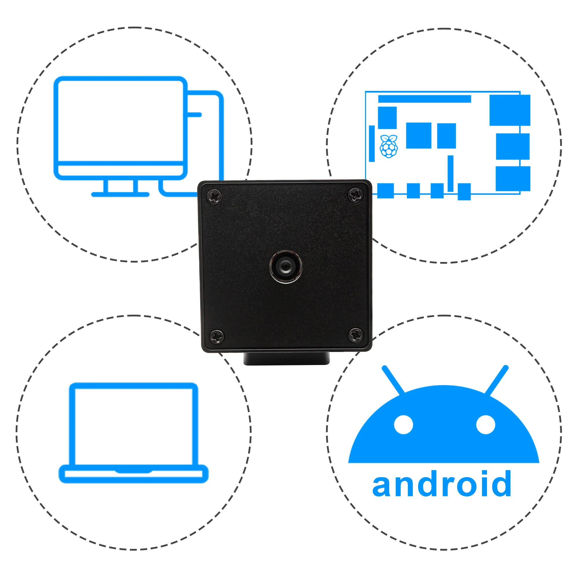 ELP 16MP Mini USB Webcam Autofocus 4656x3496 with No distortion Lens for PC Laptop Support Surveillance