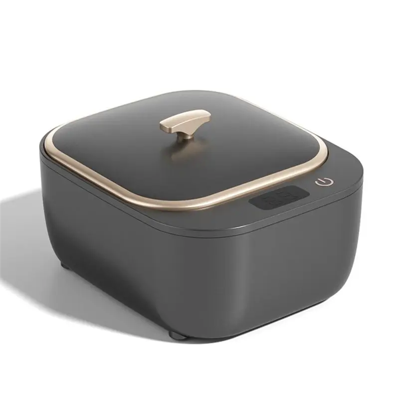 

ABRG-Ultrasonic Cleaner For Dentures, Professional Ultrasonic Cleaner Machine For All , Retainer Aligner Black US Plug