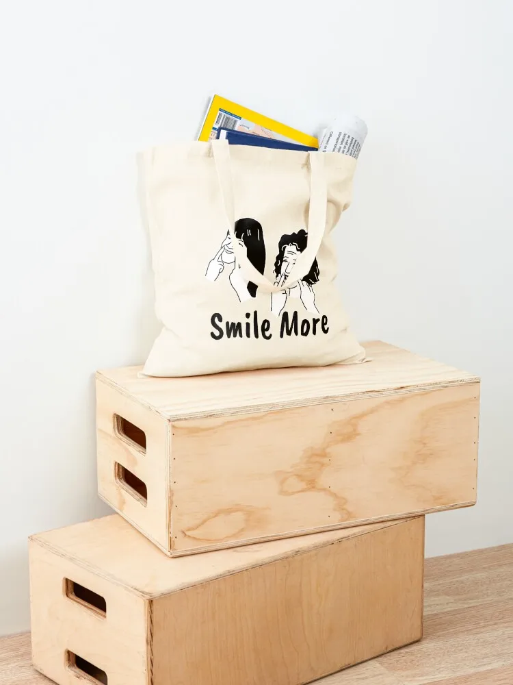 SMILE MORE Broad City Tote Bag Big bag women Women's shopper bag tote university Woman shopper