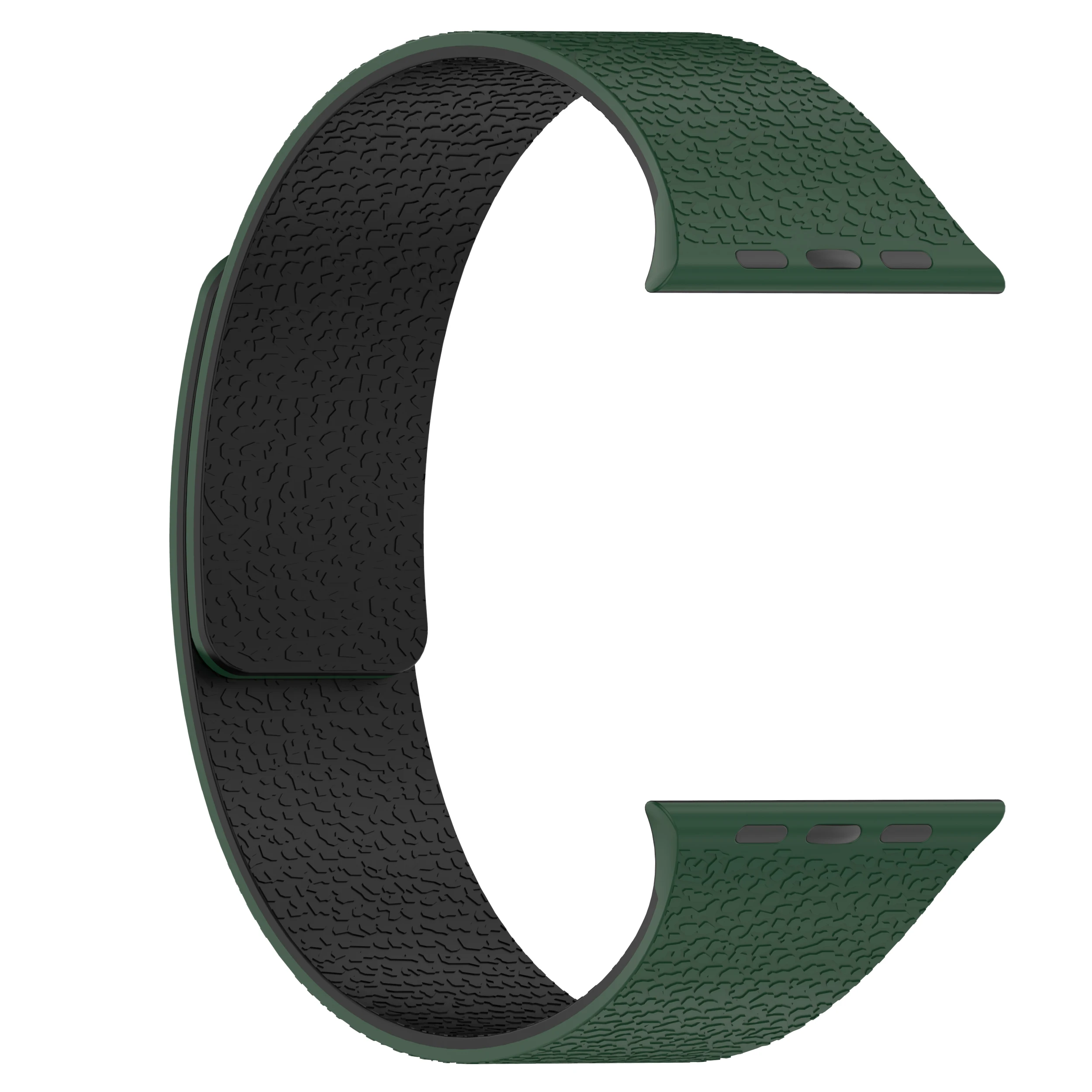 Silikon-Magnetarmband für Apple Watch Series 11 10 46mm 42mm Ultra 3/2/1 49mm 44mm 45mm 44mm 40mm 38mm Series 10 9 8 7 6 5 4