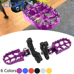 Electric Motorcycle CNC Foot Pegs Rests Pedals Footpegs Bracket For Sur-Ron Surron Light Bee S & Light Bee X Universal Parts