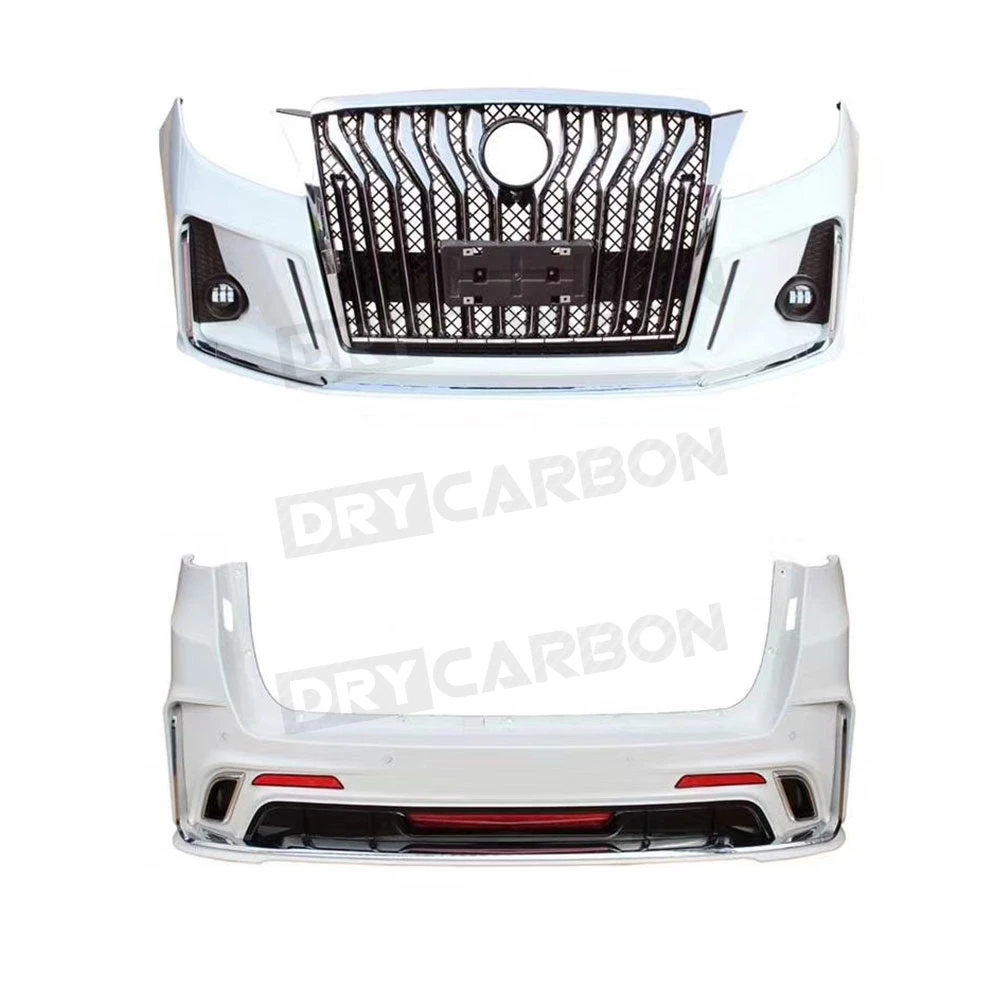 

Car Front Bumper Mesh Grill Rear Bumper Spoiler Rear Diffuser Lip For Buick GL8 PP Unpainted Body Kit Car Styling Accessories