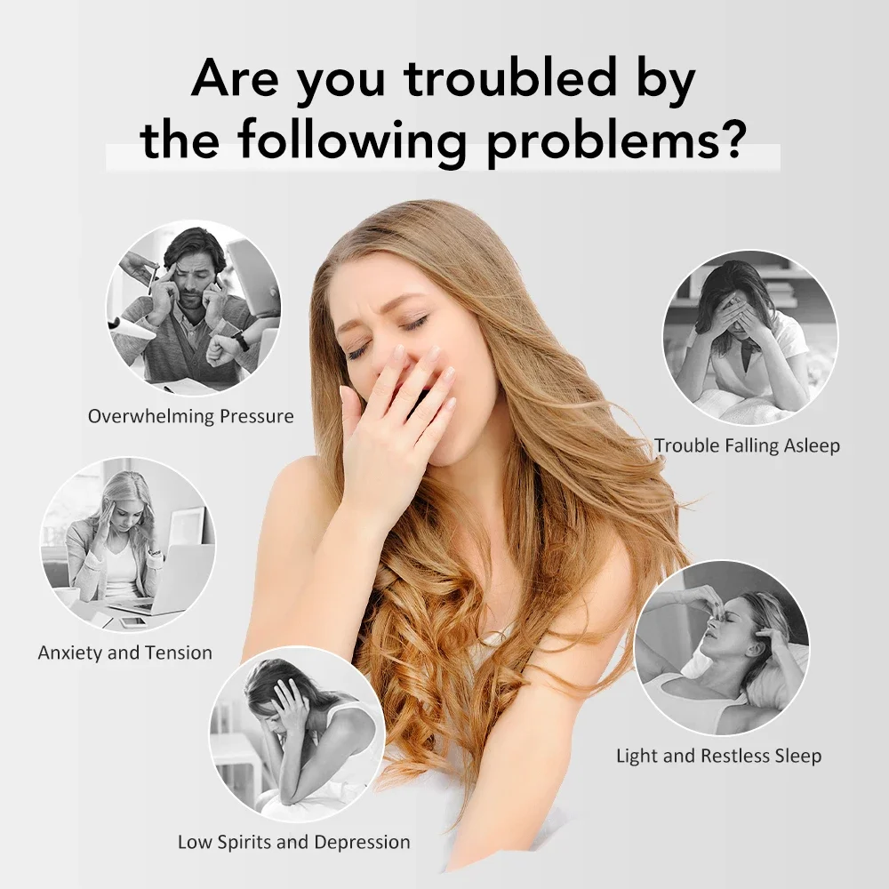 مشبك تحفيز العصب المهبل جهاز مساعد النوم الأذن تخفيف الأرق تعزيز النوم السريع النوم العميق القلق الاكتئاب المخلص