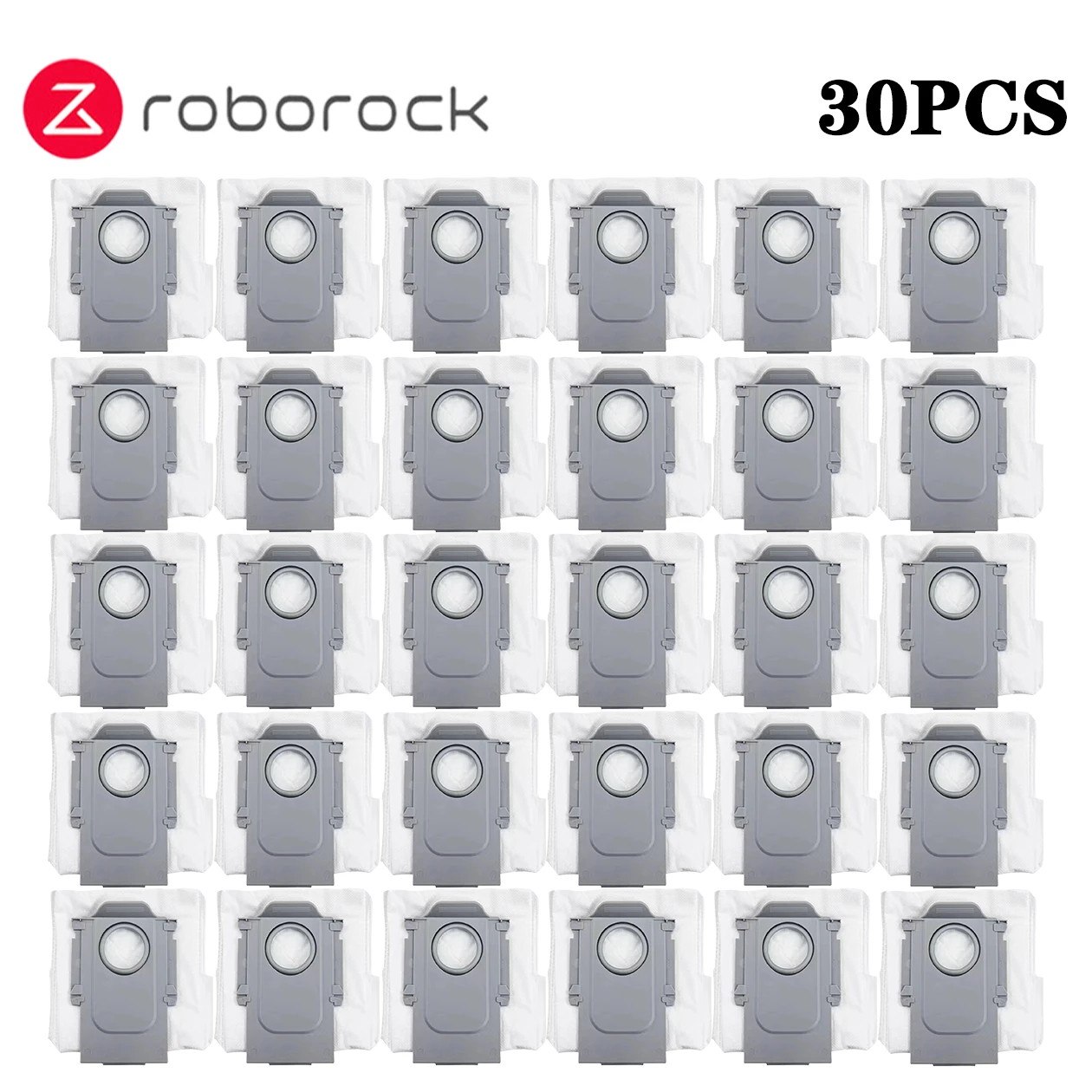 Roborock S8 MaxV Ultra / Q Revo / Q Revo MaxV / Q Revo S / Q Revo Pro / Qrevo Curv / Saros 10 Robot Vacuum Dust Bags Accessories