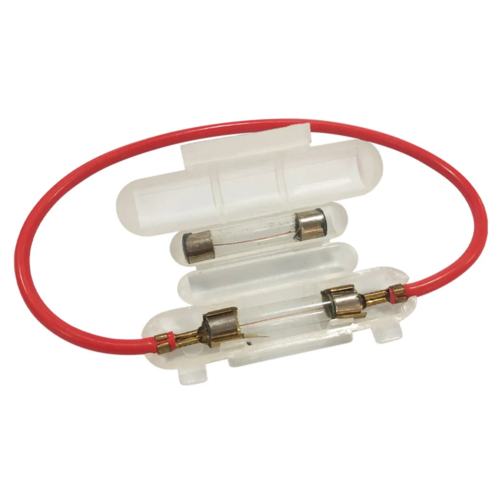 Motorcycle Fuse Holder Box For Car Truck Scooter Power Distribution Protection Device Compatible With 12V Electrical Systems