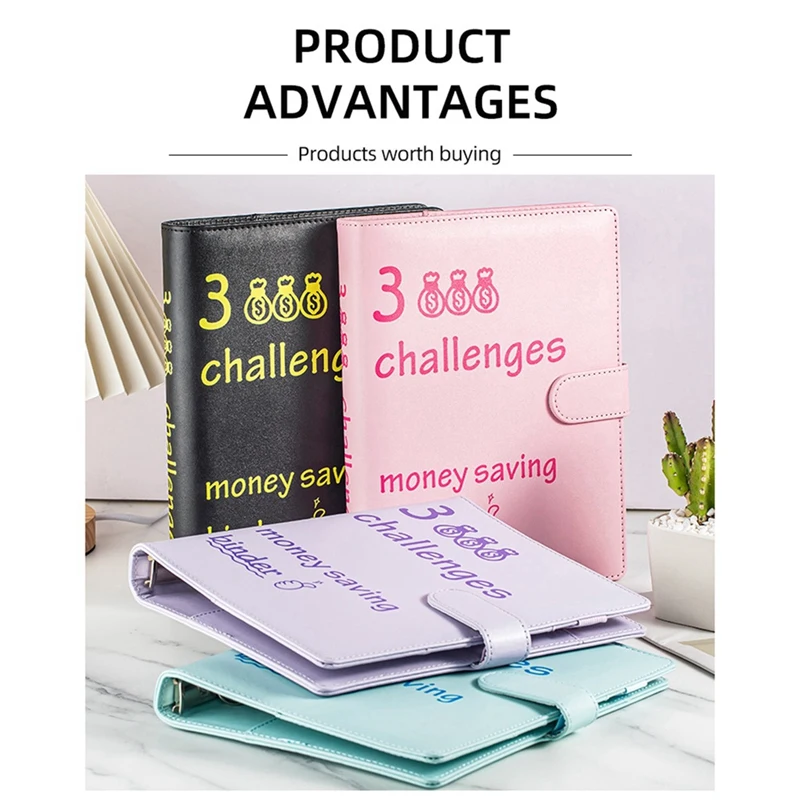 100 Envelopes Challenge Binder Savings Challenges Book Money Saving Planner Budget Binder