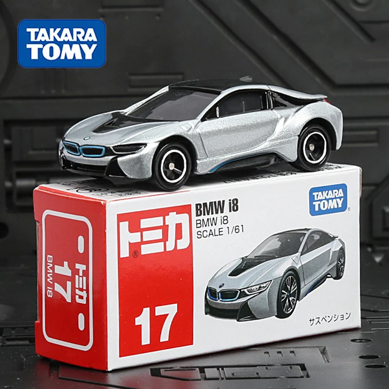 タカラ-合金車モデルi8BMW i4,ダイキャストとおもちゃの車,ミニチュアスケール,子供用モデル,TOMY-BMW