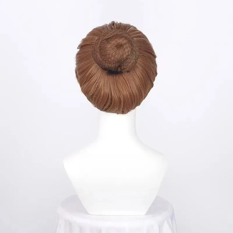 CyPrincess آنا شعر مستعار تأثيري الاصطناعية كعكة تصفيفة الشعر شعر مستعار قصير أنيمي Coser لطيف فتاة ألياف مقاومة للحرارة شعر مستعار هالوين استخدام الحفلات #3