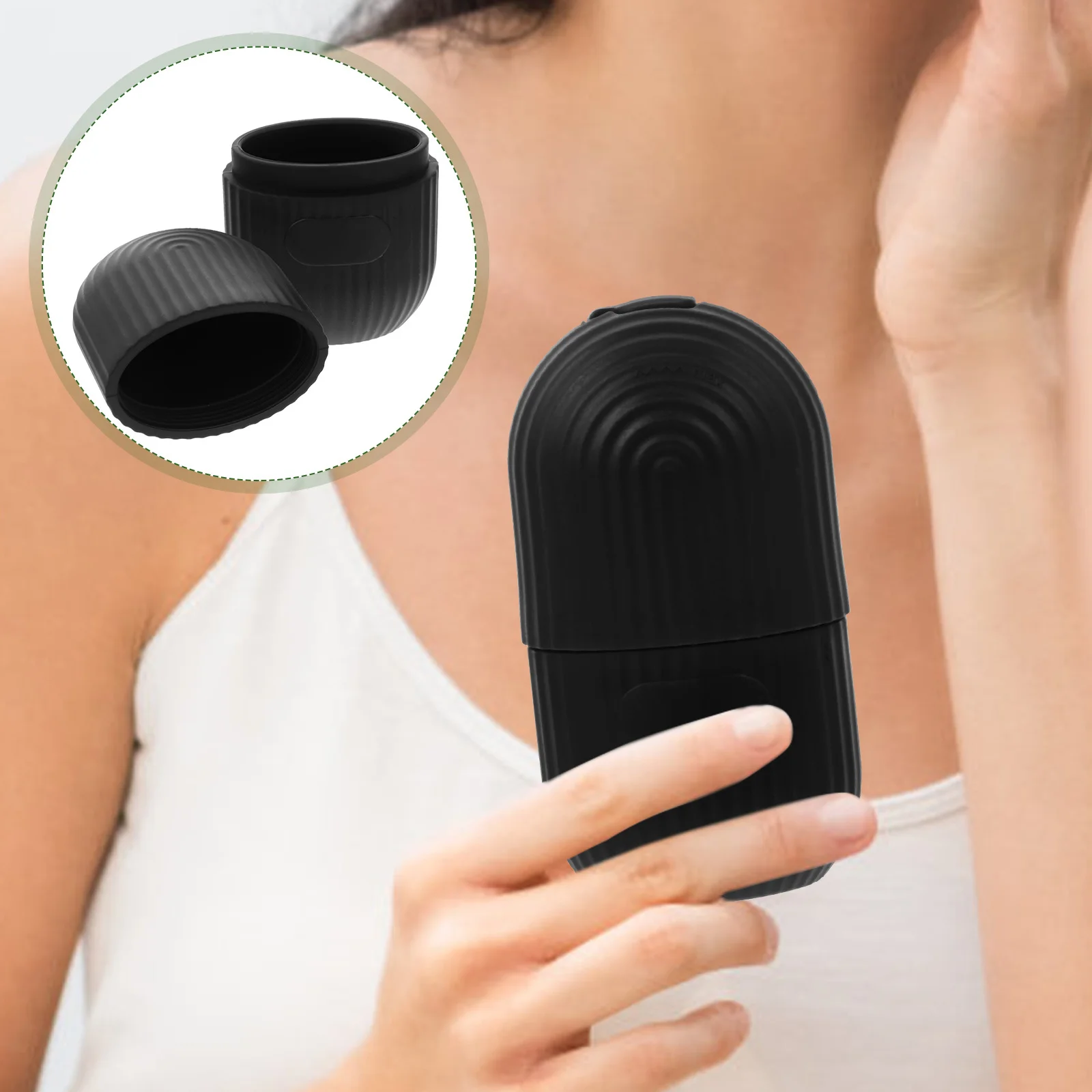 Gesicht Silikon Eiswürfel Form Tragbare Gesichts Massage Roller Wiederverwendbare Hautpflege Werkzeug Gesicht Massager Make-Up-Tool