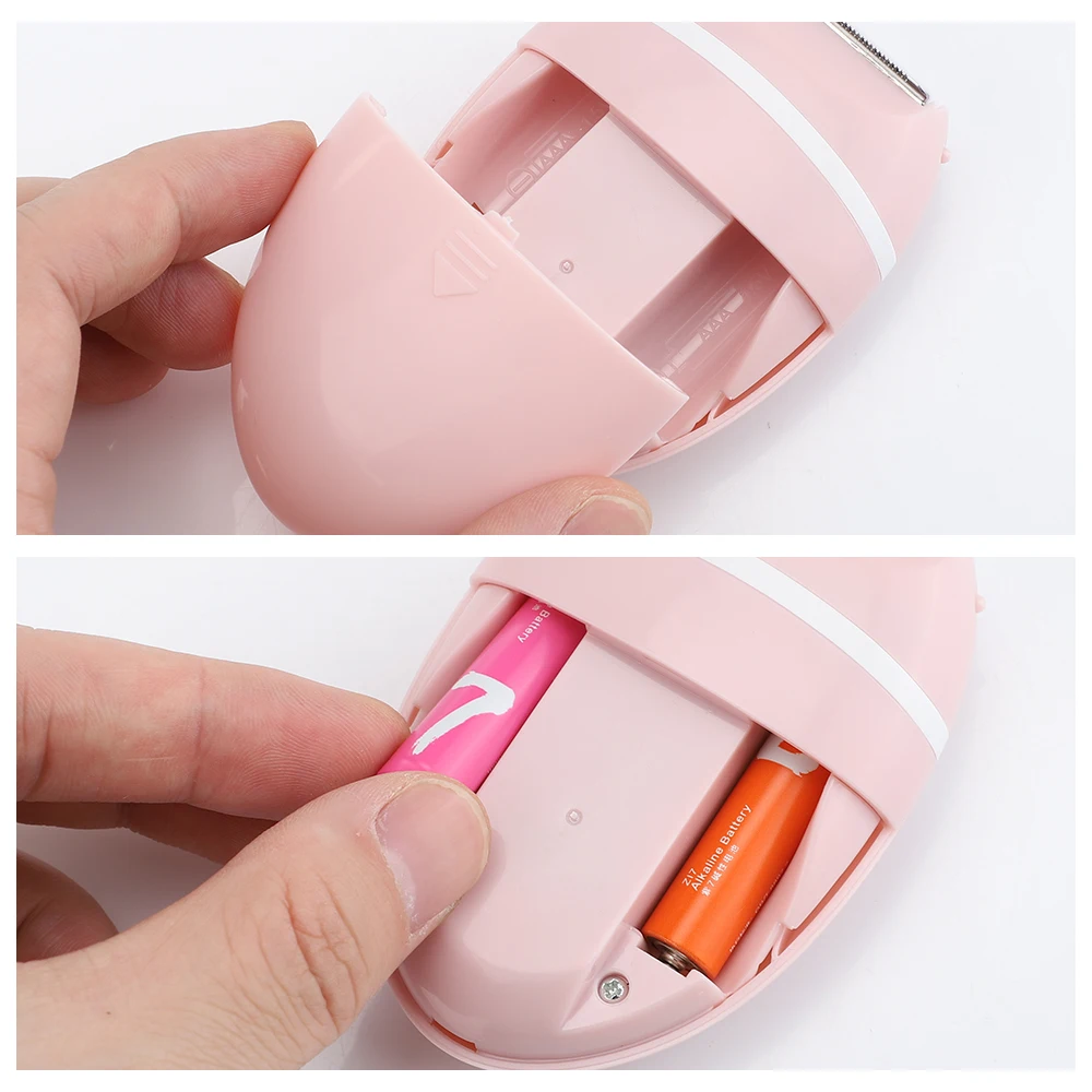 Electric Mini Razor Hair Remover for Ladies Painless Bikini Trimmer Safe Shaver for Leg Arm Armpit Intimate Area Female Epilator image 6