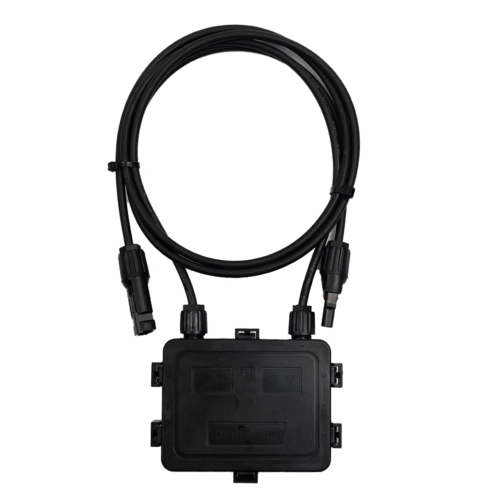 Efficient Power Generation Easy Installation Waterproof Double Sided Solar Junction Connector Box (180 300W DC 1000V)
