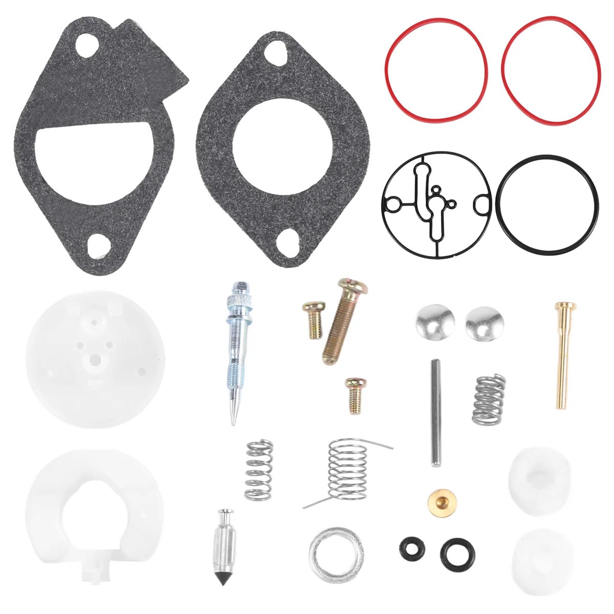 Lawn Mower Carburetor Repair Kit Rebuild Set for -Stratton 11HP-19HP 796184 Master Overhaul for Nikki Carbs