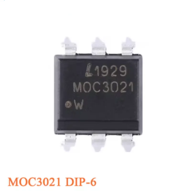 50pcs MOC3083S-TA1 MOC3083S MOC3083 SMD-6 Triac Output Optocoupler IC Chip MOC3020S MOC3021S MOC3023S MOC3052S MOC3063S