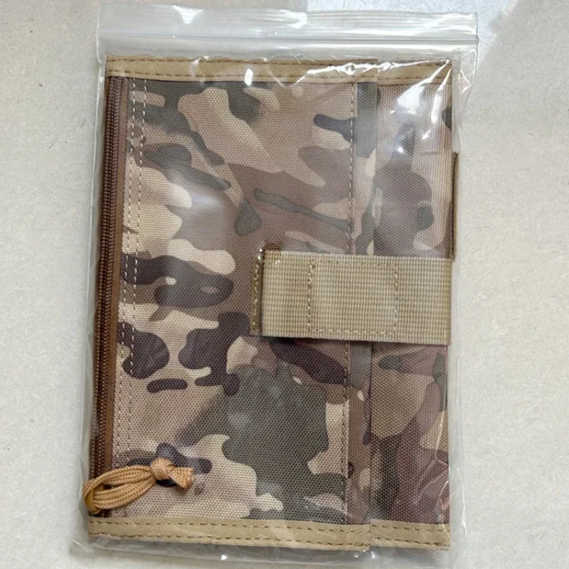 

New Product Outdoor Tactical Gear Memo Cover War Notebook Diary Book Cover Camping Equipment Camping Hunting Accessories Travel