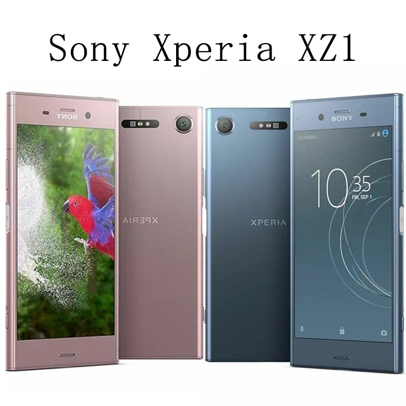 Original Unlocked SONY Xperia XZ1 G8341 G8342 JP Verson 1/2 Sim Card 4G+64G 5.2