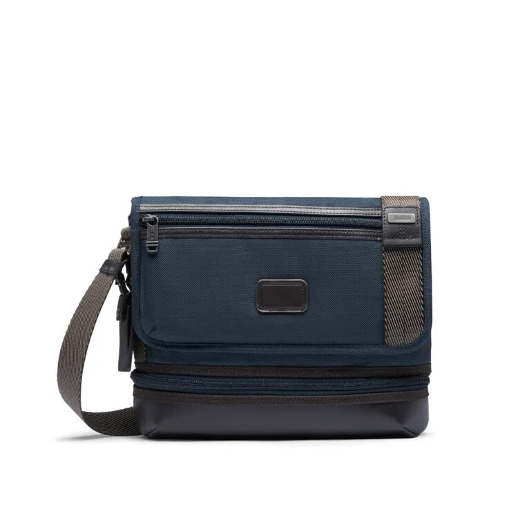 Men's Business-Casual Crossbody - Waterproof Nylon Sling Bag in a Lightweight, Refined Package 222371