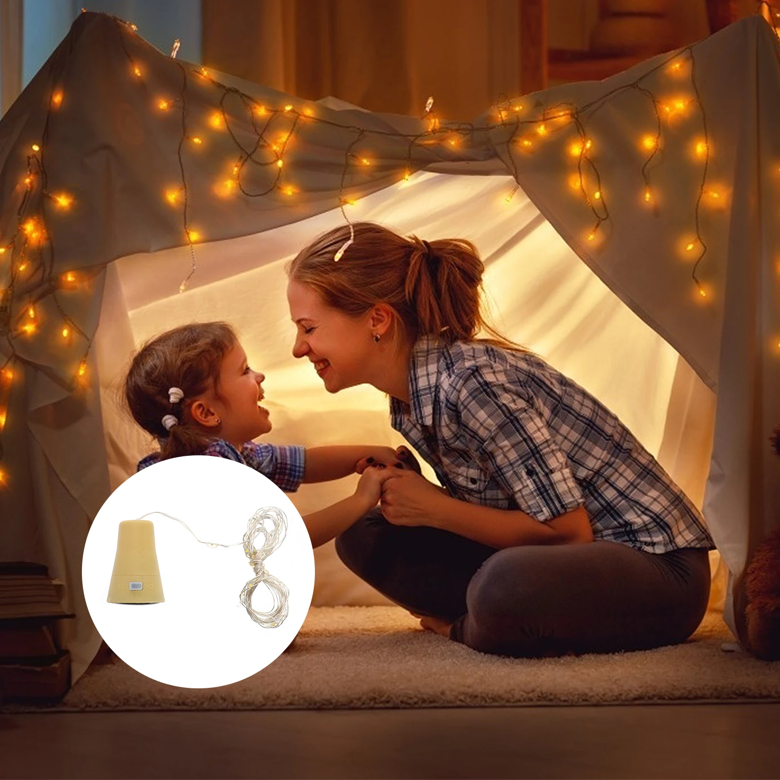 

Cork String Lights Bottle Cap Led Night Light For Wine Beer Jar Solar Powered Decorative Fairy Lights Warm White Wedding