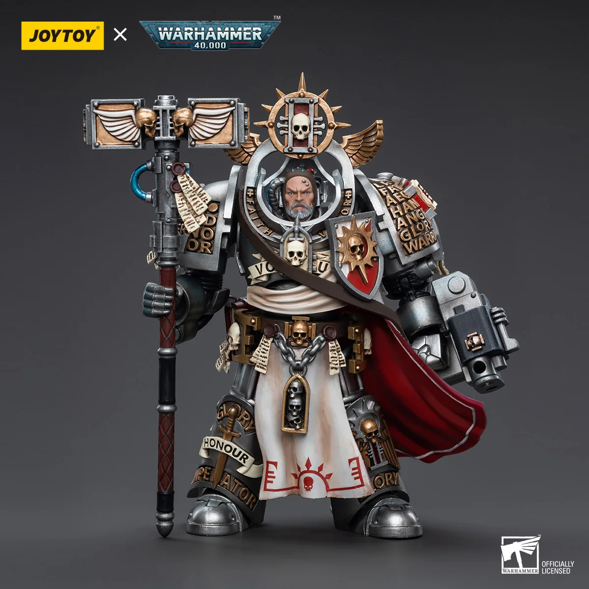 

JOYTOY JT 6335 Warhammer 40k 1: 18 Grey Knights Grand Master Voldus