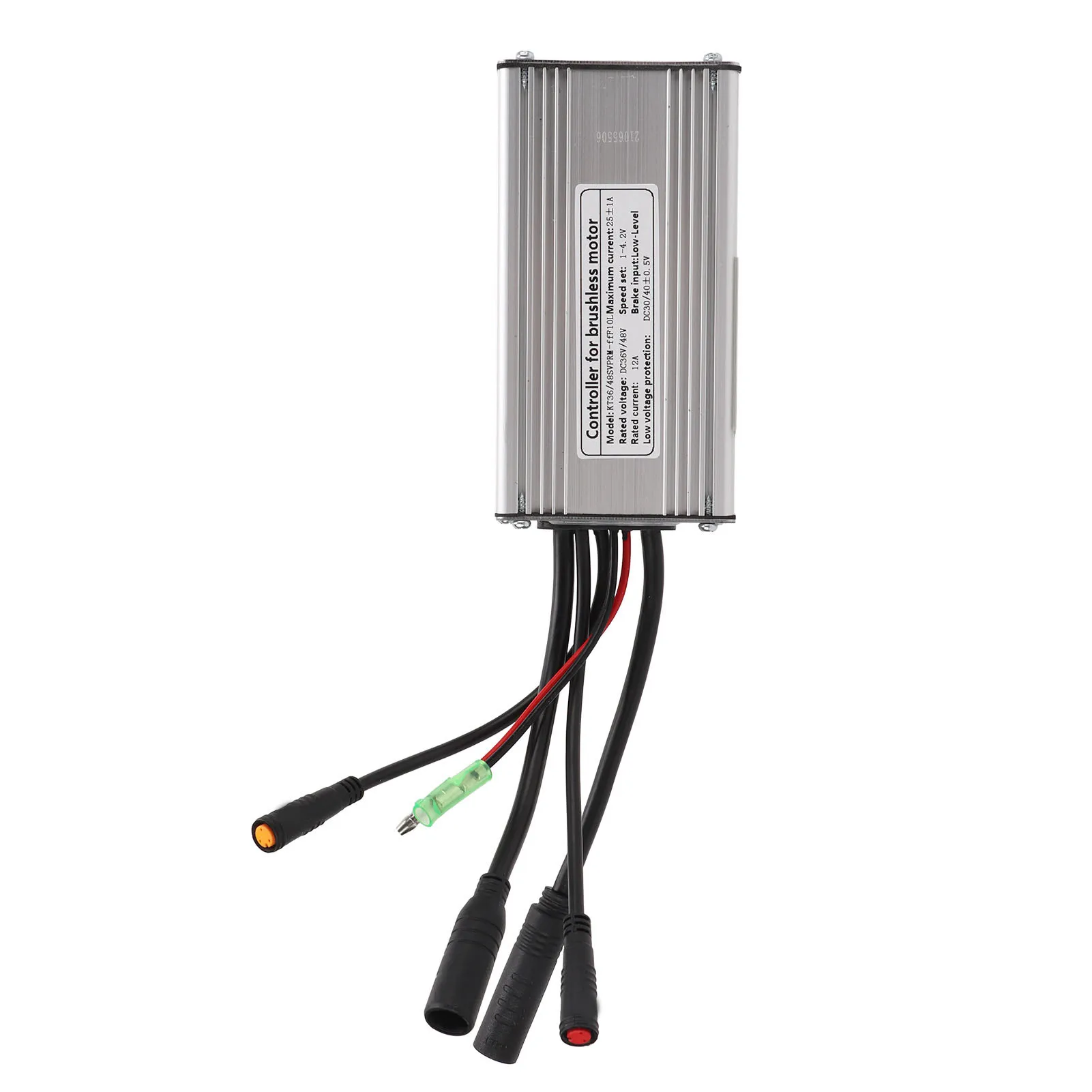 Controlador de onda senoidal 36v/48v 25a, à prova d'água, bicicleta elétrica, motor sem escova, controlador de velocidade com linha de luz para motor de 750w
