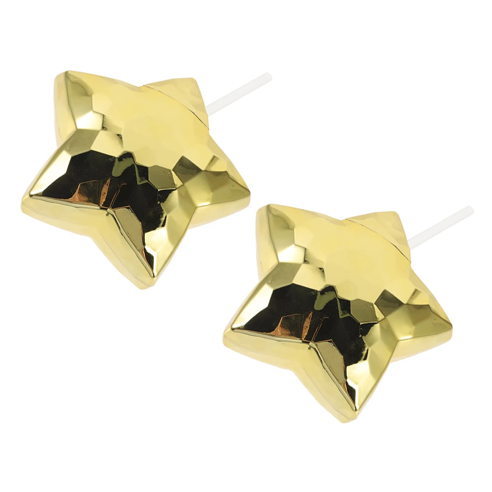 

2 Pcs Star Sippy Cup Decorative Water Beverage Party Cups Cocktail Plastic Beach Shaped Pool