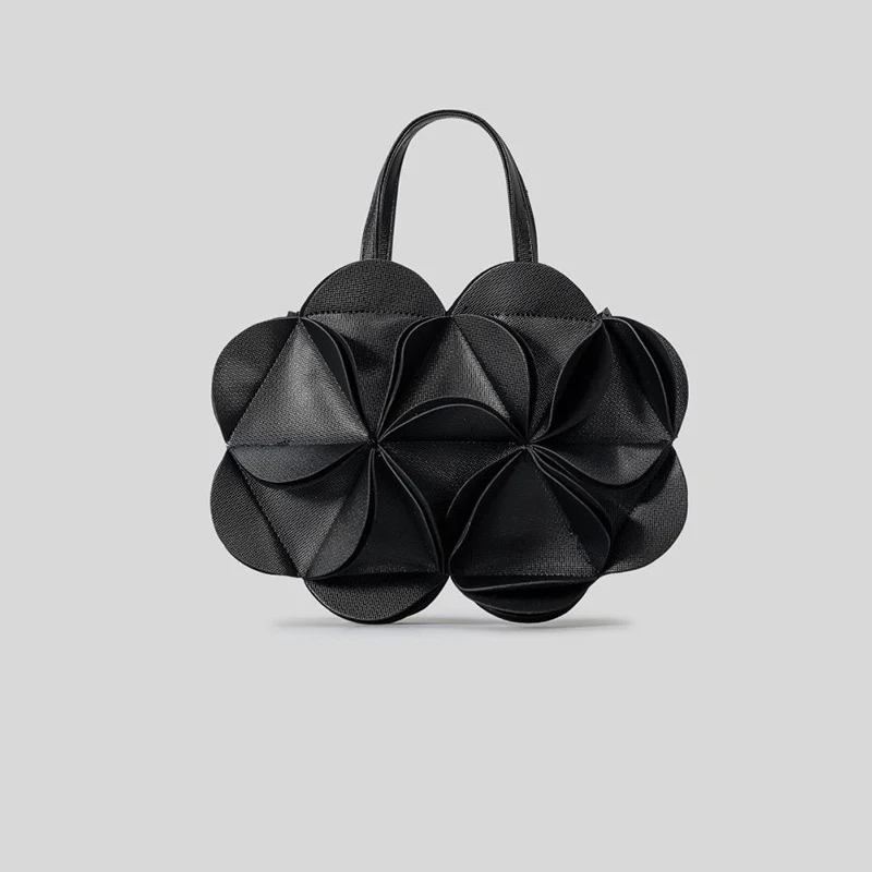 Mode Blumen Design Frauen Handtaschen elegante Blütenblatt Umhängetasche Luxus Pu Letaher Umhängetaschen