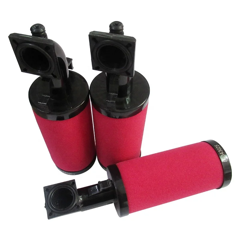 Essiccatori d'aria Conduttura Olio Polvere Rimozione acqua Tubo PE Linea aria Filtro di precisione aria compressa