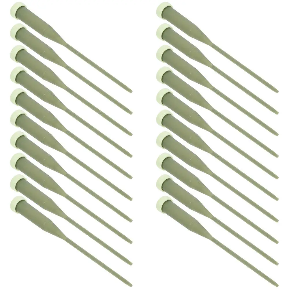 

100Pcs Plastic Floral Water Tubes with Caps Extended Size for Fresh Cut Flowers Roses Carnations Chrysanthemums Florist Supplies