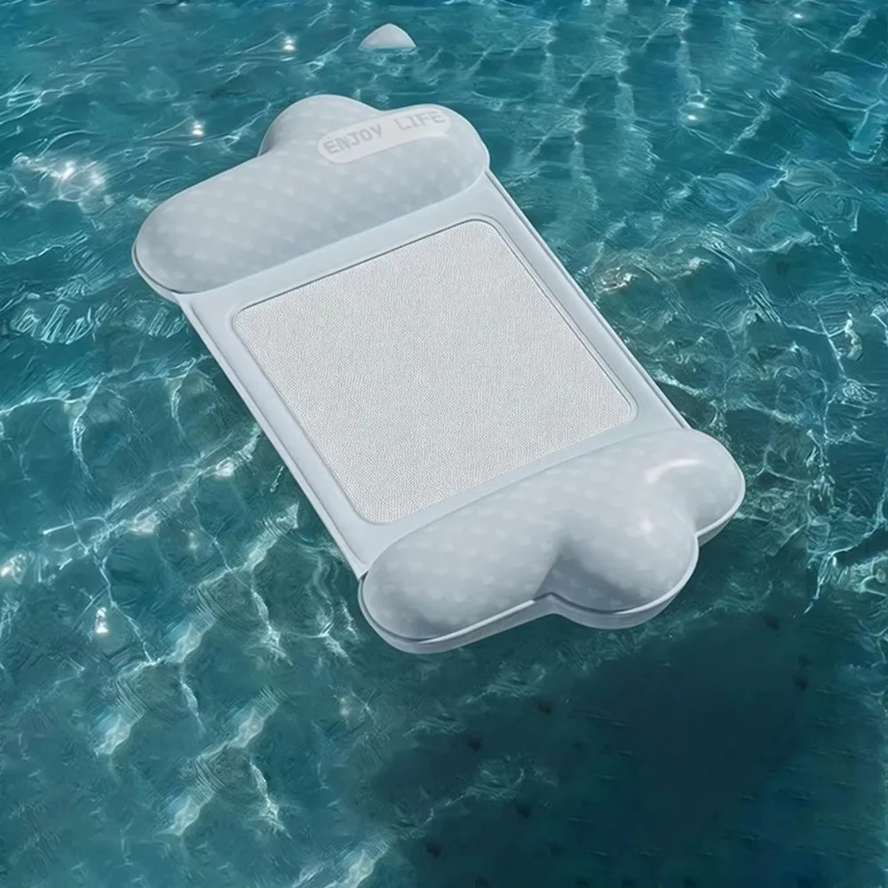Summer Inflatable Pool Float Mesh Seat Swim Mattress Adults Swimming Float Bed Floating Raft Portable Water Hammock Raft