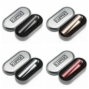 Sekop Clipper Baru Roda Gerinda Portabel Pemantik Tiup Batu Api Logam Pemantik Jet Gas Butana Tanpa Api dengan Kotak Hadiah 10 penjualan terbaik clippers lighter - №