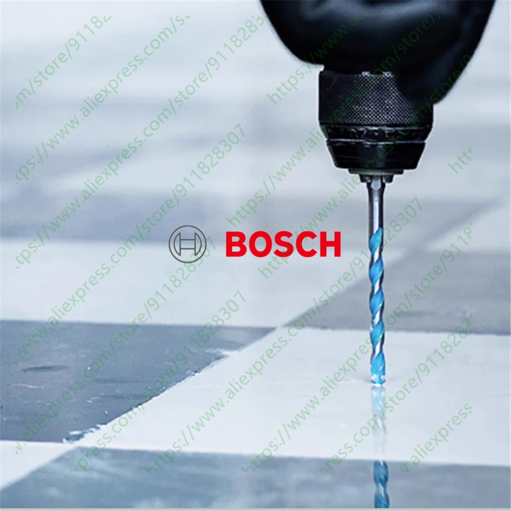 Bosch HEX-9 Multi Construction Drill Bits Masonry Concrete Wood Ceramic Tile Drill Bit Multi-function Alloy Triangle Drill Bit