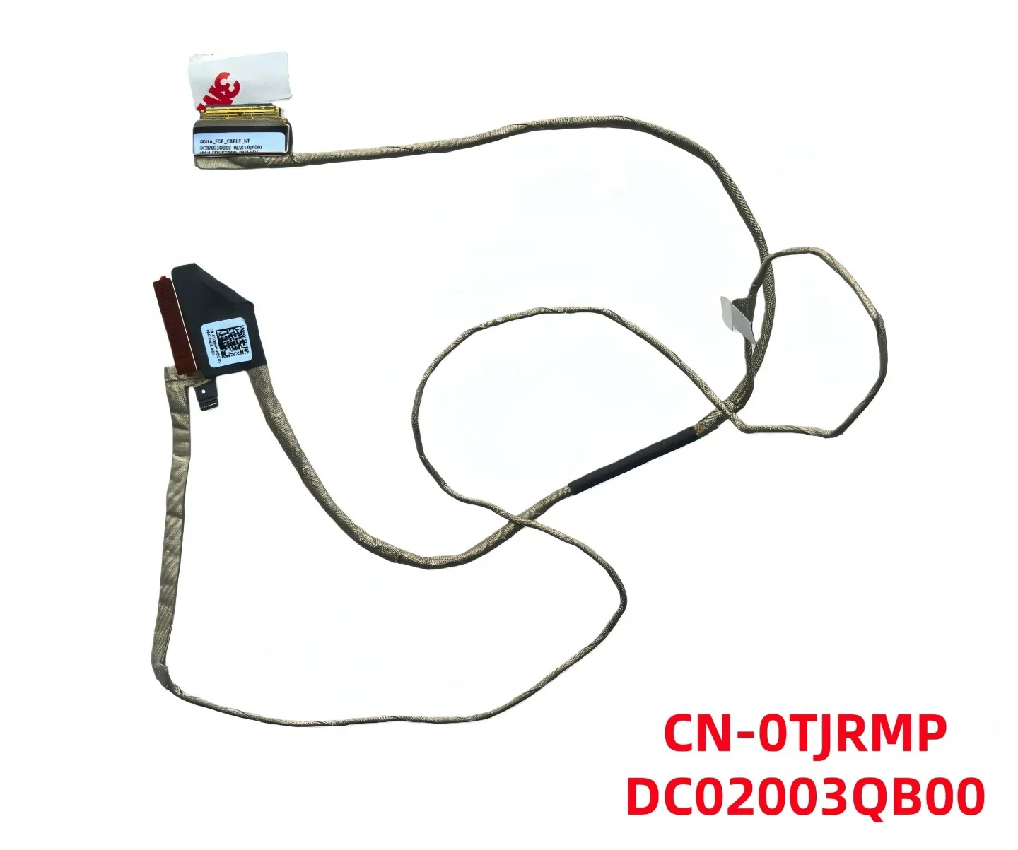 Genuine for Dell Vostro 3401 3400 3405 LCD Screen Cable, P/N: 0TJRMP DC02003QB00