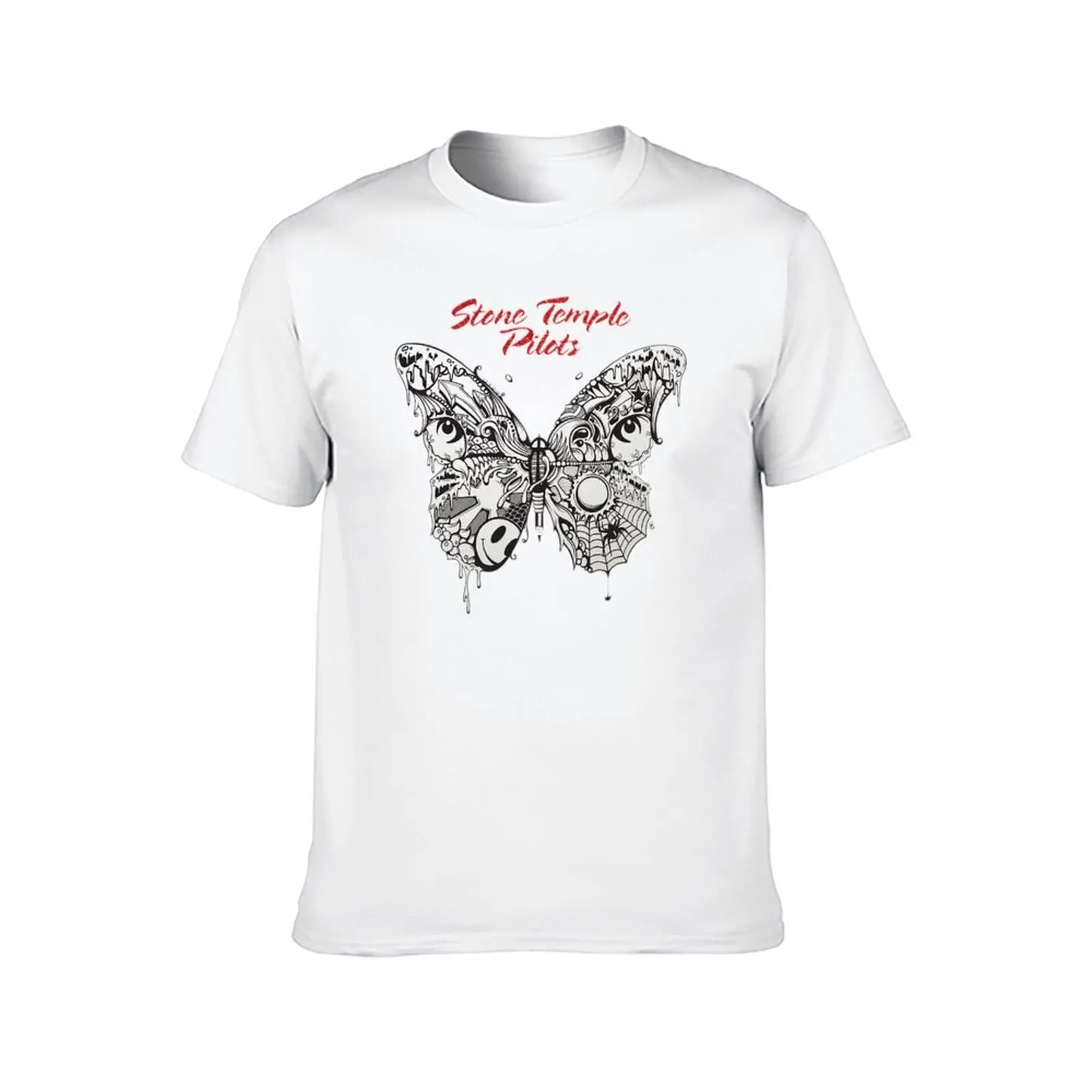 Stone temple pilots T-Shirt black cotton t-shirt plain for man package man t shirt cotton high quality T-Shirt