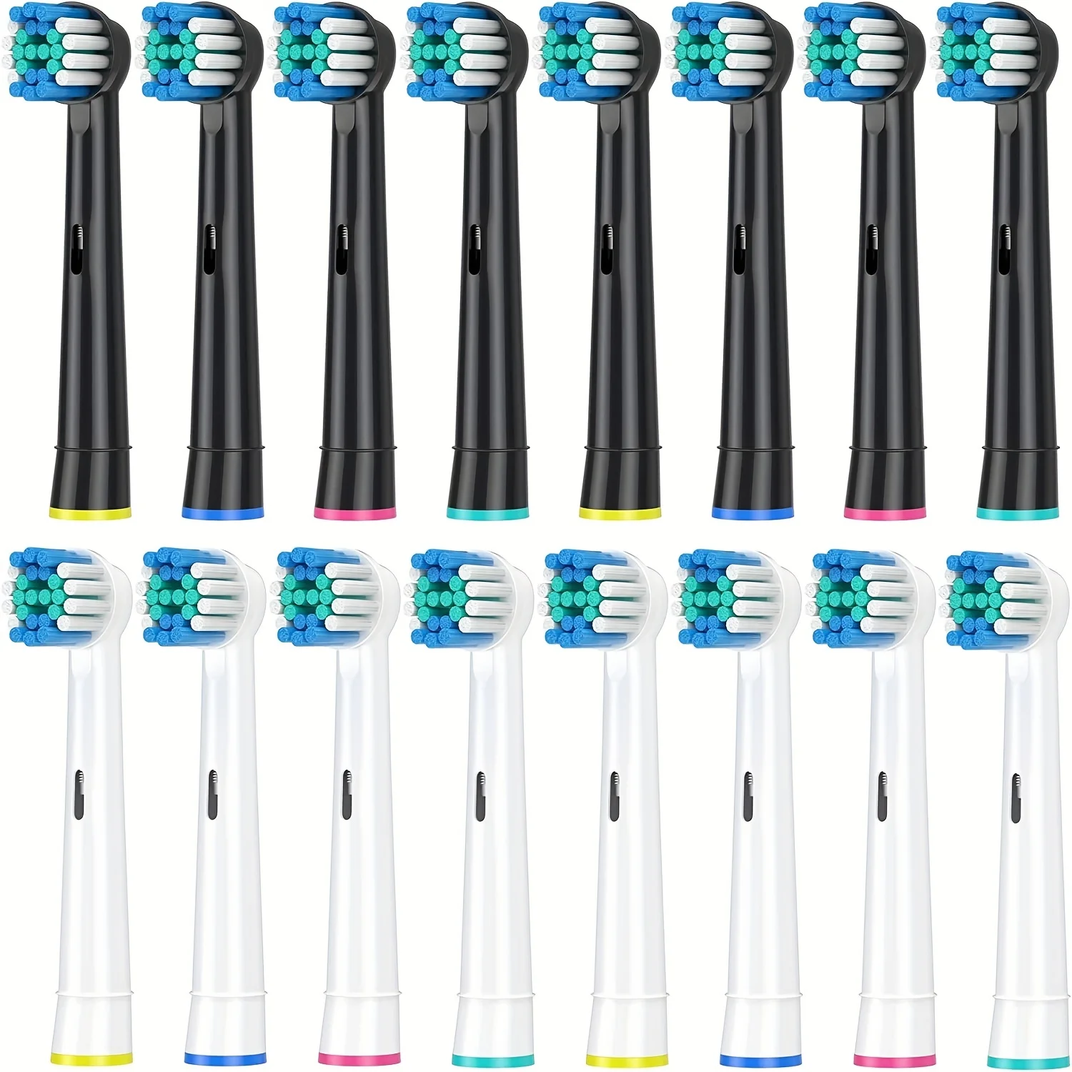Replacement Toothbrush Heads Compatible with Oral B Braun Electric Toothbrushes Brush Head Refills 1000 1500 3000 7000 7500 8000