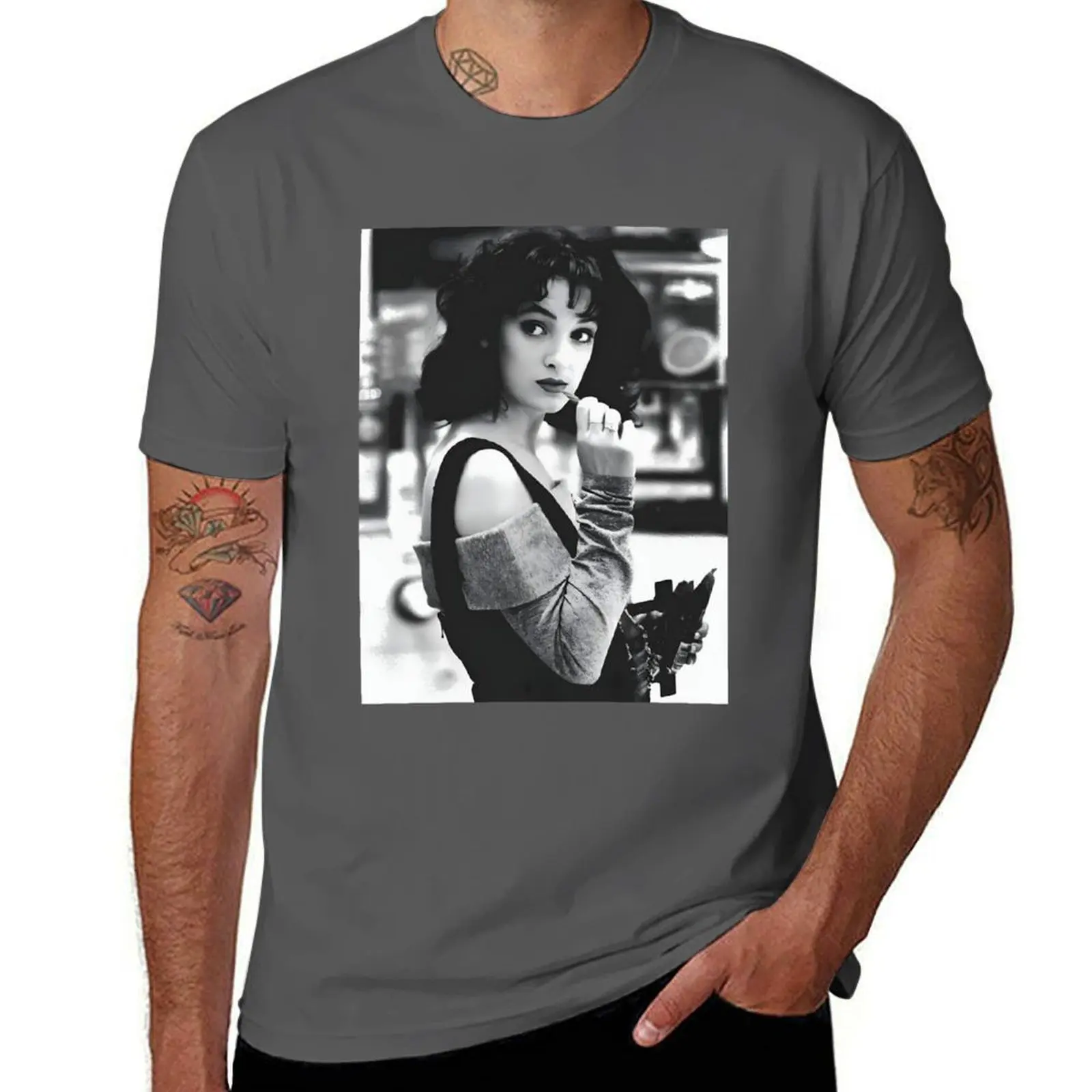 

Heathers - Winona Ryder \t\t T-Shirt Plus Size Basic Cotton T-Shirt