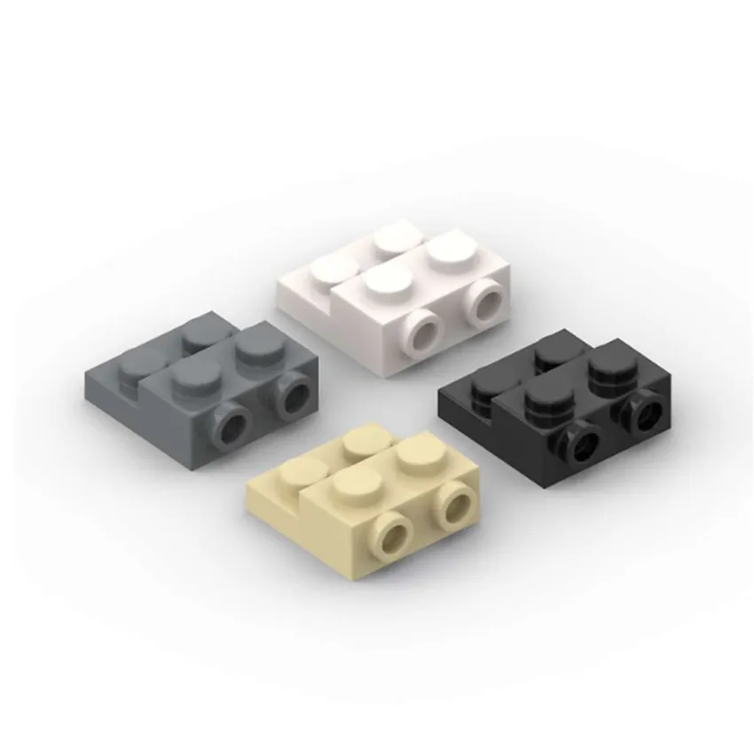 1 Pcs Buildings Blocks 99206 Plate, Modified 2 x 2 x 2/3 with 2 Studs on Side Bulk Modular GBC Toy For High-Tech MOC Set