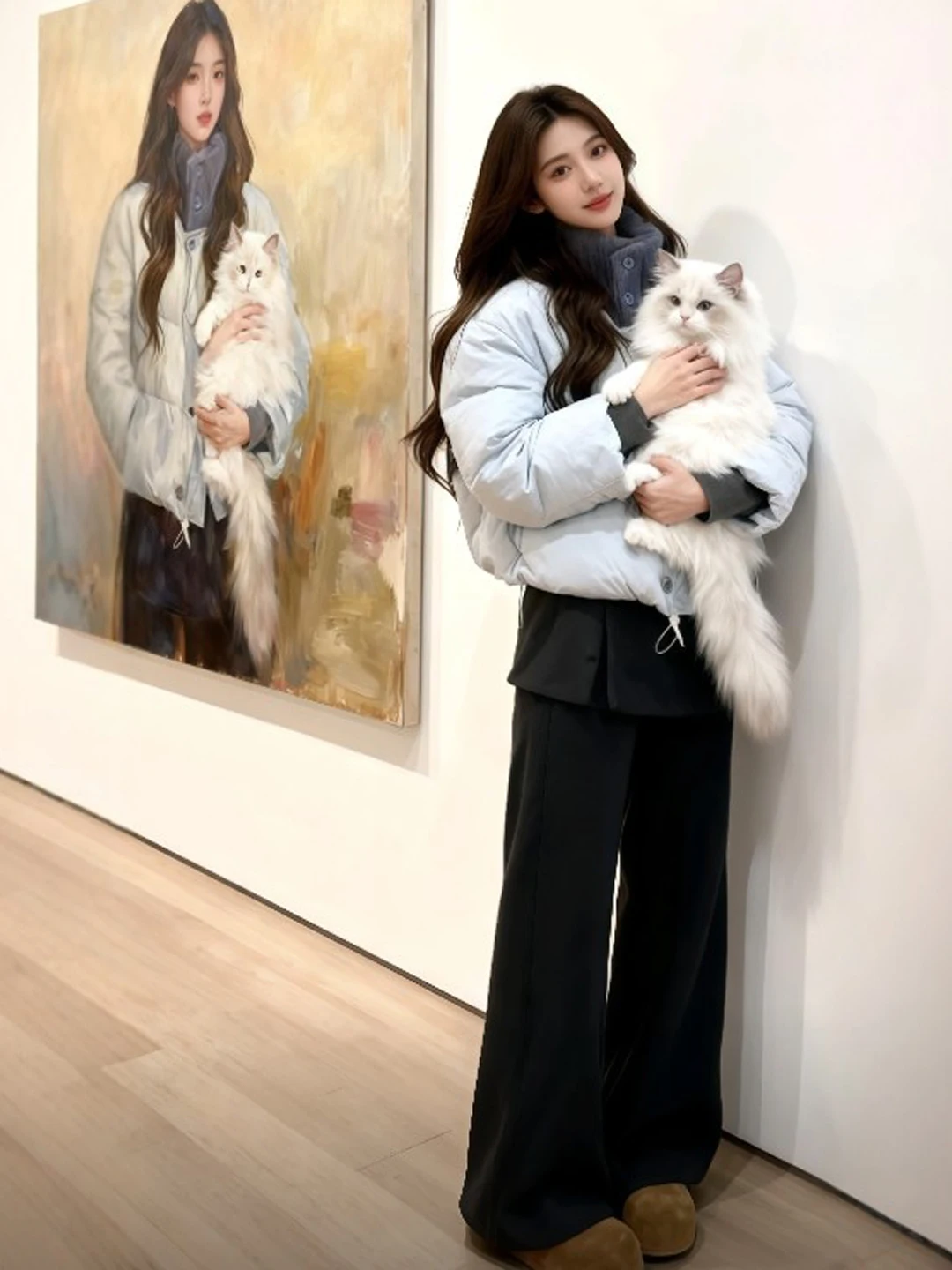 

Sli ort Cotton Jaet Korean Version Beautiful Unique Women's Spring Faionable Little Cotton Padded Coat Commute