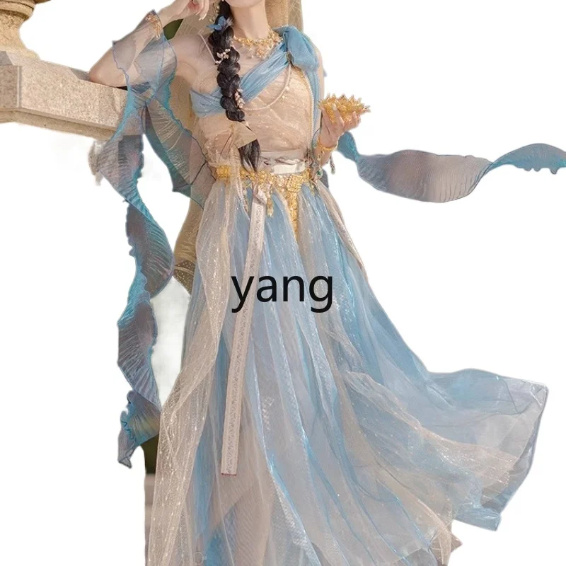 

LMM ancient clothing improved Hanfu Western Regions fairy elegant ethnic Chinese style
