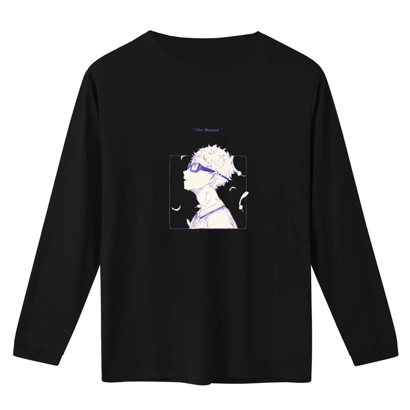 Tsukishima Kei - The Moment ver.B T-Shirt Summer Casual Cotton Tee Oversized Streetwear Tops Vintage Graphic Print