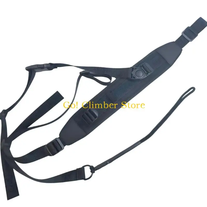 Q84C Rifles Slings Quick Adjustment 2 Point Slings Soft Widened Shoulder Pad Adjustable Rifles Slings for Outdoor Sports