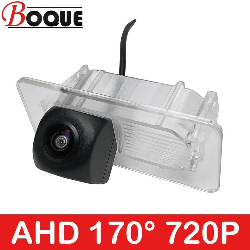 BOQUE 170 Degree 1280x720P HD AHD Car Vehicle Rear View Reverse Camera For Toyota Yaris R Scion iA Hatch Sedan 2018 2019