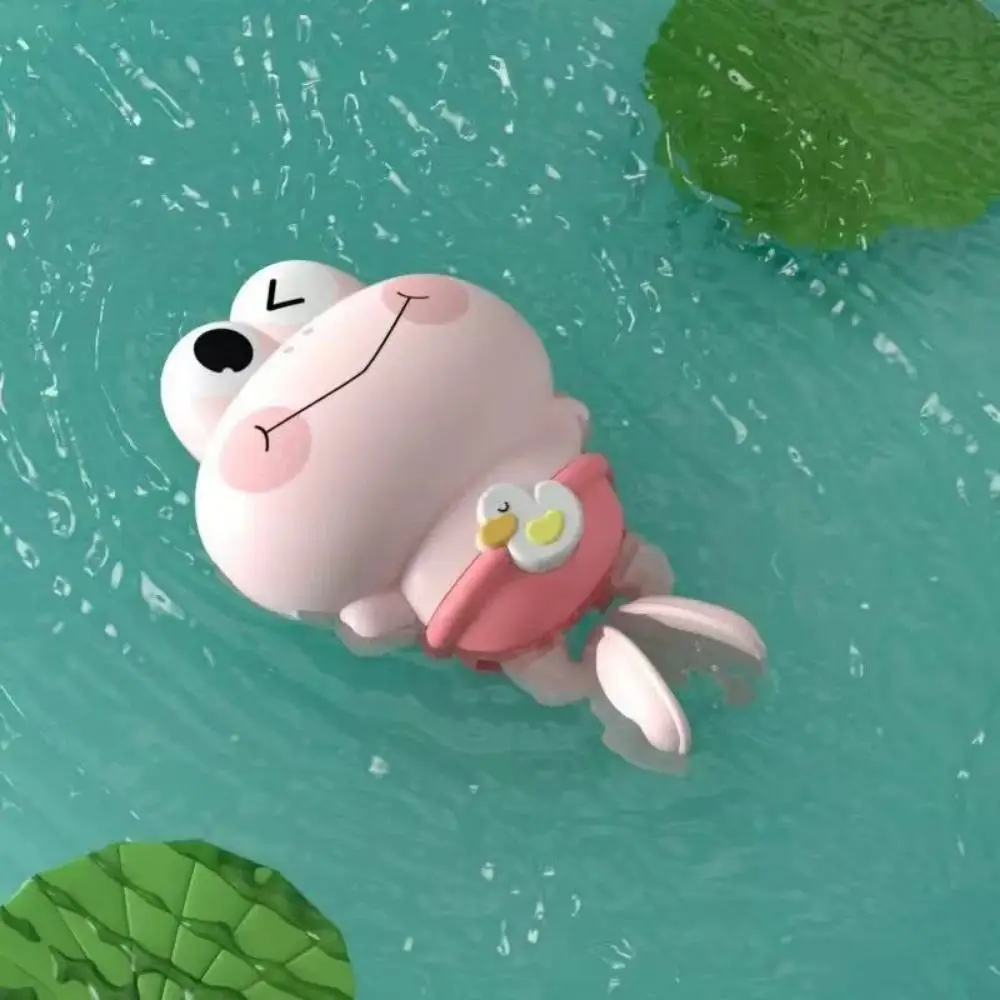 BPA-vrij Plastic Zwemmen Kikker Bad Montessori Cartoon Opwindwater Plezier Bad Drijvend Zwembad Spel Zwembad