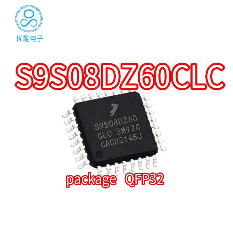 S9S08DZ60F2CLC Pacote QFP32 S9S08DZ60CLC Microcontrolador Chip