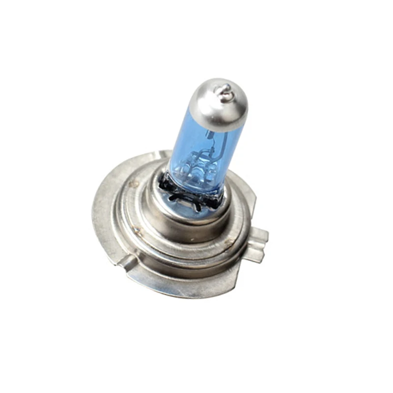 2 Pcs Blue Plated H7 12V 55W Car Auto Halogens Light Bulb Headlight Lamp