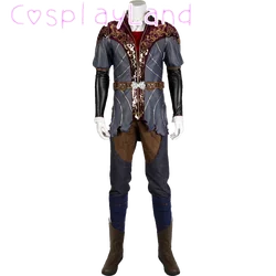 Game Baldur Cosplay Astarion Cosplay Costume Full Set with Shoes Men Outfit Halloween Carnival Party Outfit BG3 High Quality