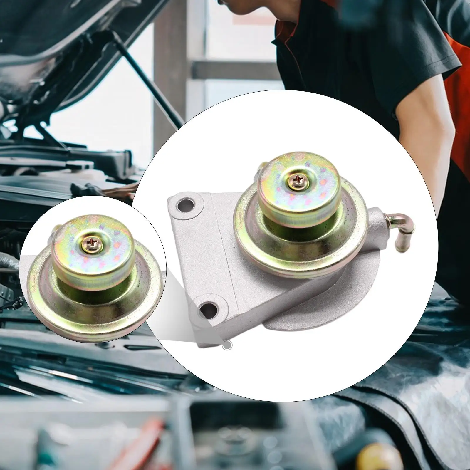 

Металлический топливный насос с ручным приводом и устройством отделения масла и воды для автомобилей Toyota, шланг 8 мм, прямая замена