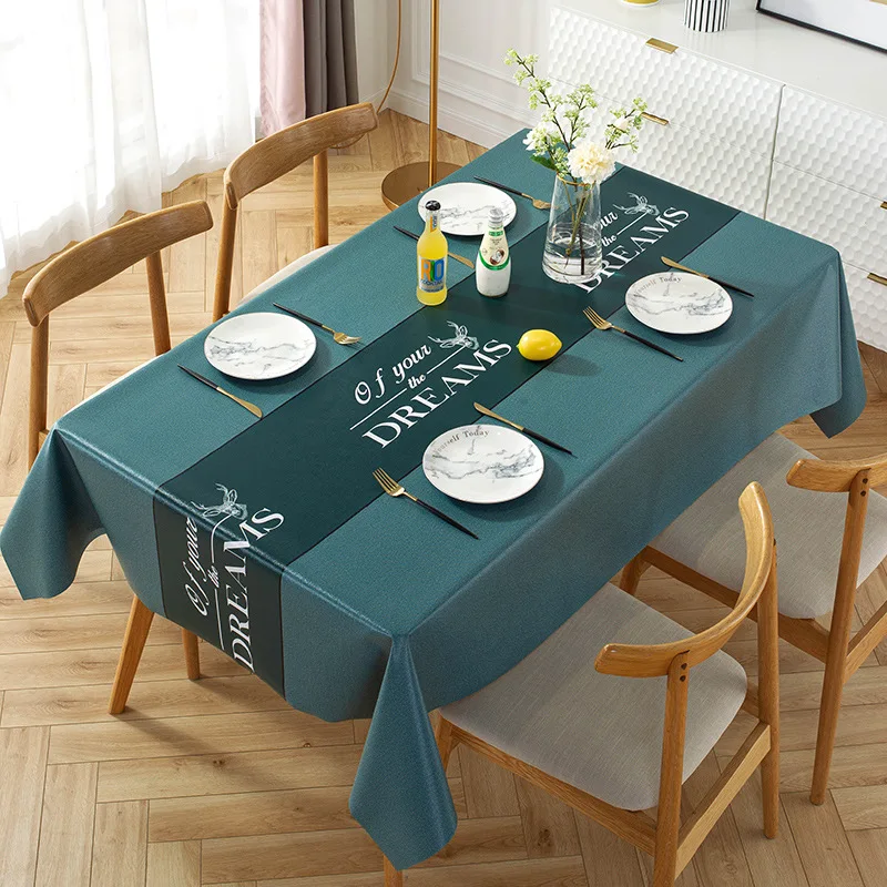 Nordic Bohemian Printing Rectangular Tablecloths for Table Party Decoration Waterproof Oxford Cloth Dining Tables Cover Manteles