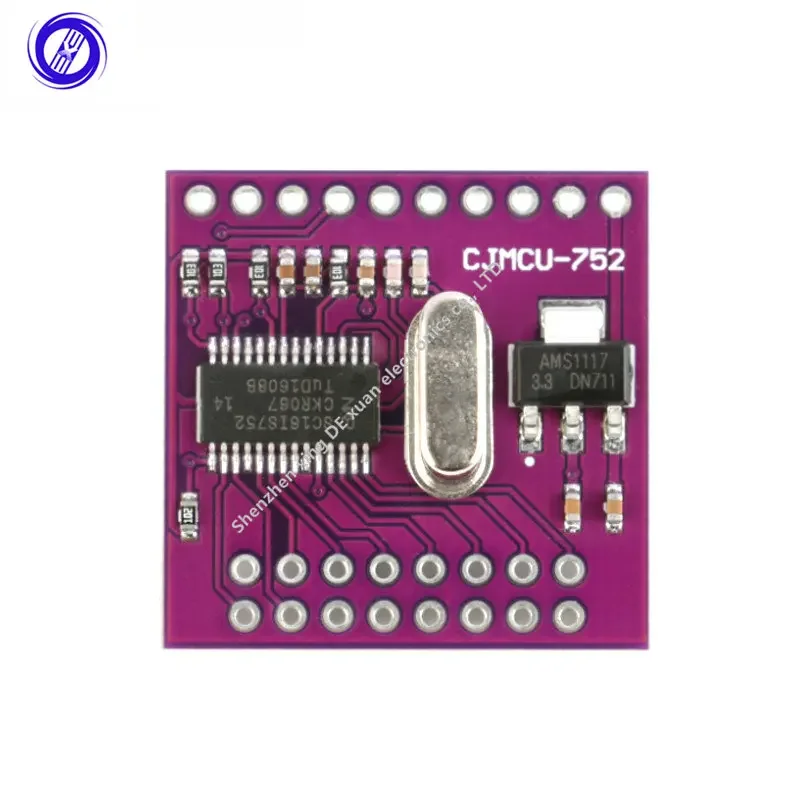 SC16IS752 I2C/SPI Bus Interface to Dual Channel UART Conversion Module Expansion Board