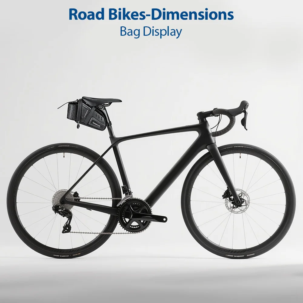 NEUE Wasserdichte Fahrradsatteltasche MTB Rennrad-Satteltaschen Fahrrad-Wasserflaschentasche Werkzeughaltertasche MTB-Zubehör – Detail 12
