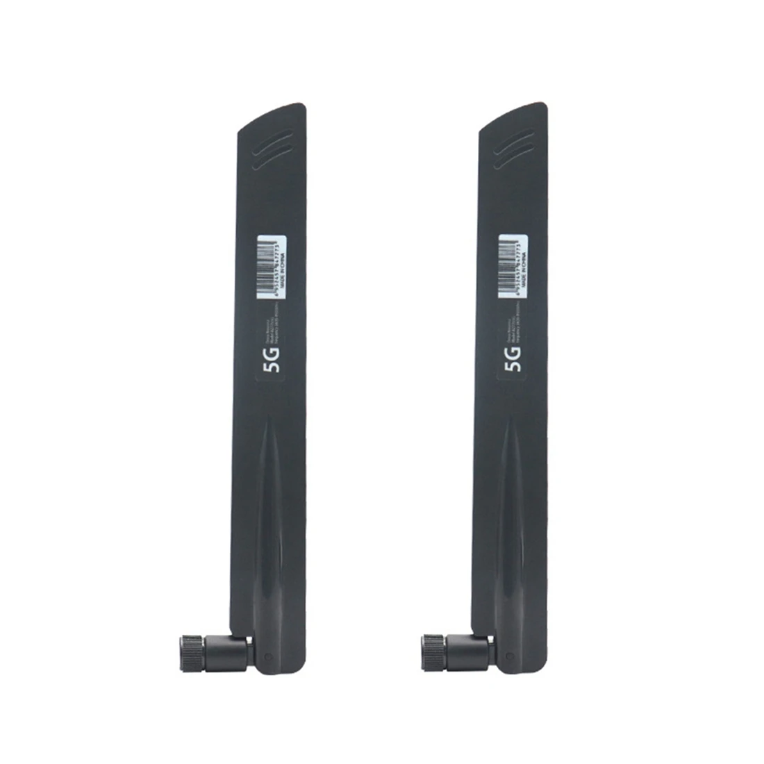Fits for 2 Pcs 3G 4G 5G Antenna 600-6000MHz 18DBi Gain SMA Male for Wireless Network Card Wifi Router High Signal(D)